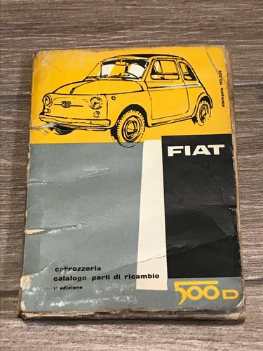 Fiat 500 catalogo parti - catalogo,