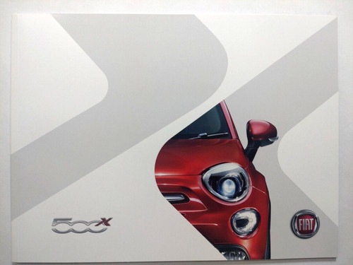 Fiat 500x catalogo brochure - catalogo,