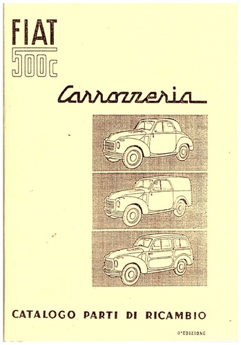Fiat topolino catalogo parti - fiat,