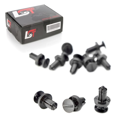 10x clip fissaggio deflettori - clip,